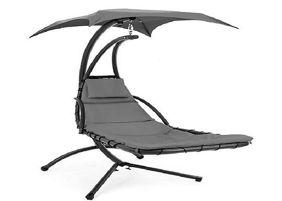 Oddychający ogrodowy fotel hamakowy, wiszące krzesło hamakowe