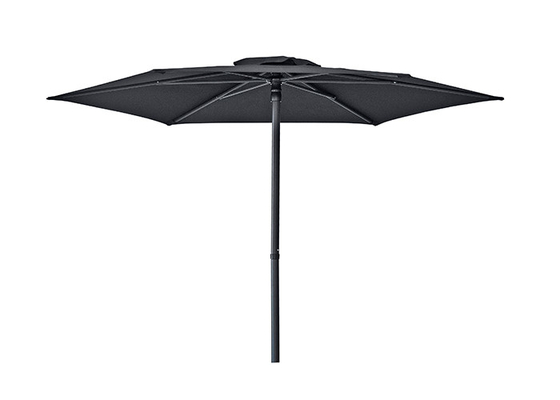 OEM ODM Prostokątny parasol przeciwsłoneczny na zewnątrz z 6 prostymi żebrami
