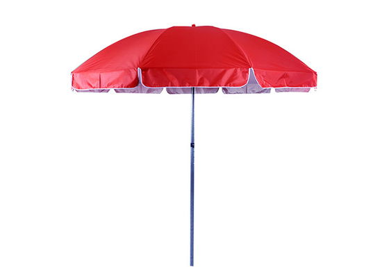 Parasol plażowy ze stalowym słupkiem Parasol parasol plażowy z żebrami z włókna szklanego