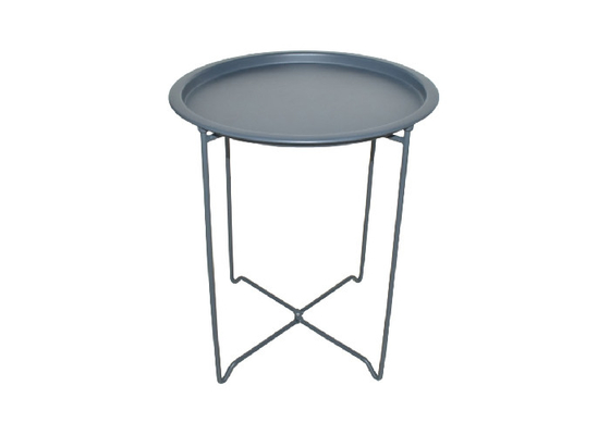 40x48cm Okrągły metalowy stolik kawowy Meble do salonu