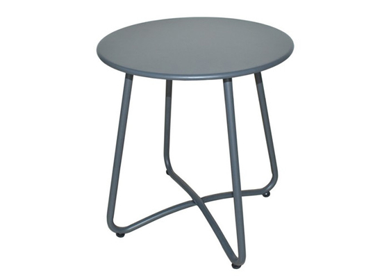 Kd Design 40x45cm Metalowe okrągłe stoliki kawowe Współczesne do salonu