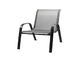 Outdoor Modern Bistro Patio Krzesło ogrodowe Metalowe stalowe żelazne ramię do układania w stosy