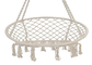 Fabryka cena hurtowa niestandardowy bawełniany hamak z siatką na zewnątrz ogród patio huśtawka wiszące krzesło bali hamaki