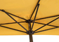 Nowoczesna komercyjna parasolka tarasowa z trawy do cienia Scallop Edgen 150cm