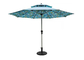 Ochrona przeciwsłoneczna 2,5 m Parasol zewnętrzny, aluminiowe poliestrowe parasole ogrodowe Parasole