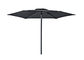 OEM ODM Prostokątny parasol przeciwsłoneczny na zewnątrz z 6 prostymi żebrami