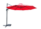 Okrągły, aluminiowy, duży, offsetowy parasol ogrodowy Wodoodporny parasol na wsporniku
