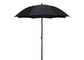 Okrągły parasol plażowy w kształcie koła ze srebrną powłoką ramy