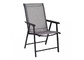 Składane krzesła kempingowe Textilene Łatwa przenośna pozycja ze stali