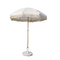 Zewnętrzny 2M słupek z włókna szklanego z włókna szklanego Prosty parasol słoneczny z pomponem