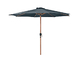 Stalowy poliestrowy parasol przeciwsłoneczny na zewnątrz, duże wodoodporne parasole ogrodowe