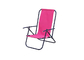Składane krzesło kempingowe ze stali poliestrowej w jednolitych kolorach i nadrukowanych wzorach