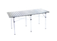 Lekkie aluminiowe składane stoły Polywood do patio ogrodowego